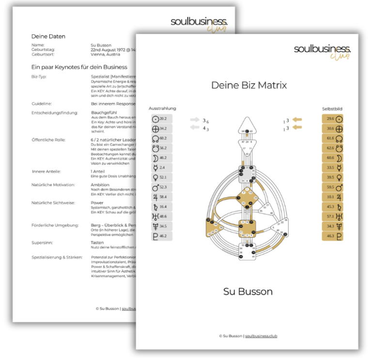Human Design Biz-Matrix-Keynotes